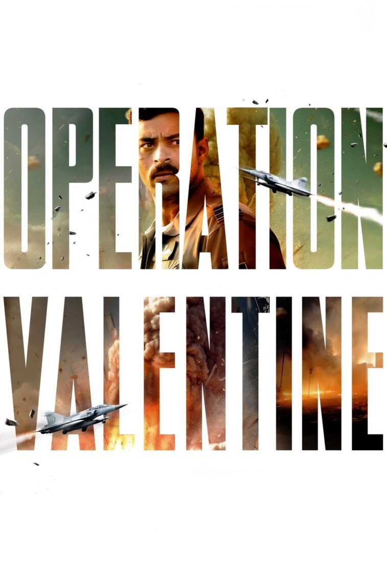 Poster for the movie "Operation Valentine"